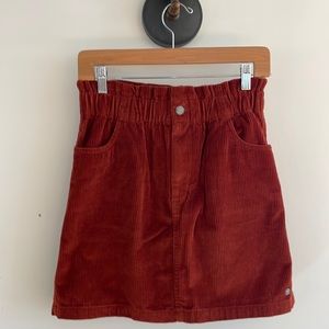 Roxy corduroy mini skirt